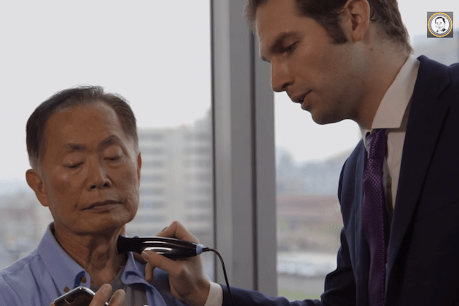 george takei smartphone physical
