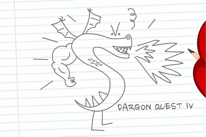 square enix publishes dargon quest hilarity ensues trogdor