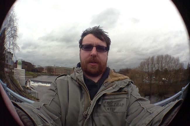 snappicam raspberry pi interchangeable lens camera hack together fisheye selfie