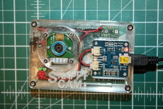 snappicam raspberry pi interchangeable lens camera hack together prototype 3