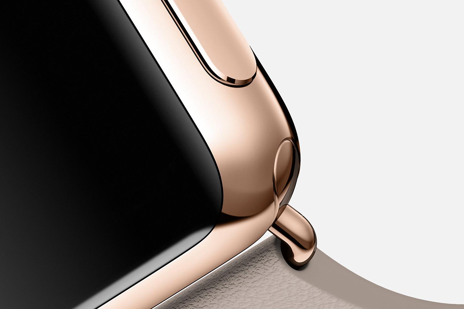 apple watch release news edition rose gold gray detail