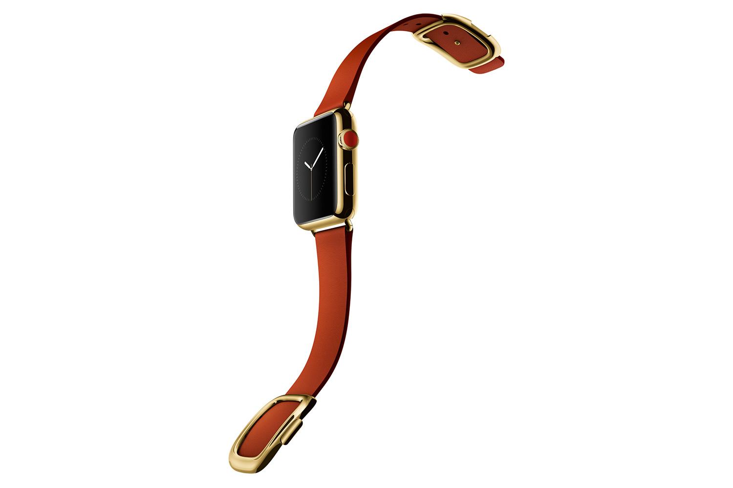 apple watch release news edition yellow gold red