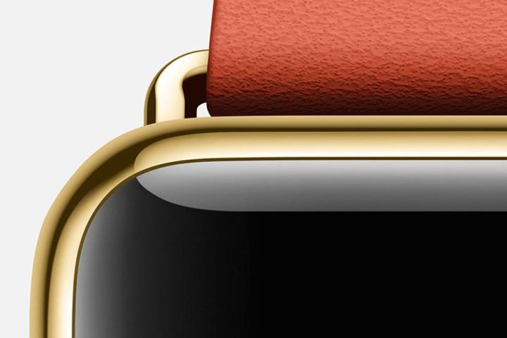 apple watch bags prestigious design award edition yellow gold red detail