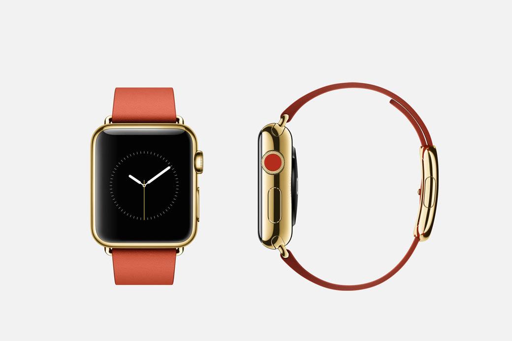 apple watch release news edition red leather