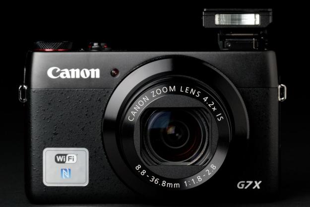 Canon G7x front flash