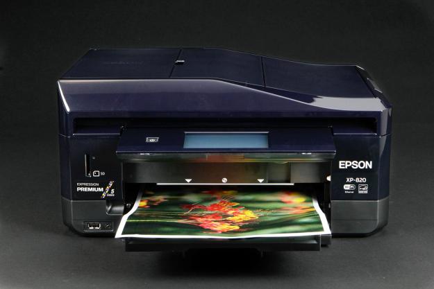 EPSON XP 820 front tray