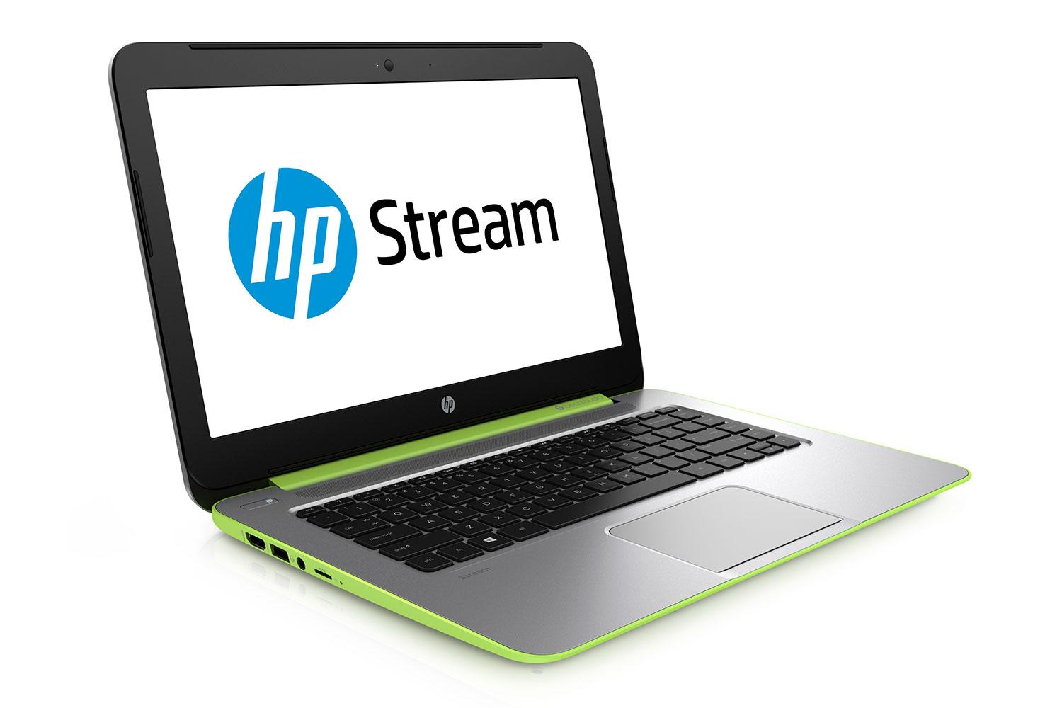 HP Stream green press image