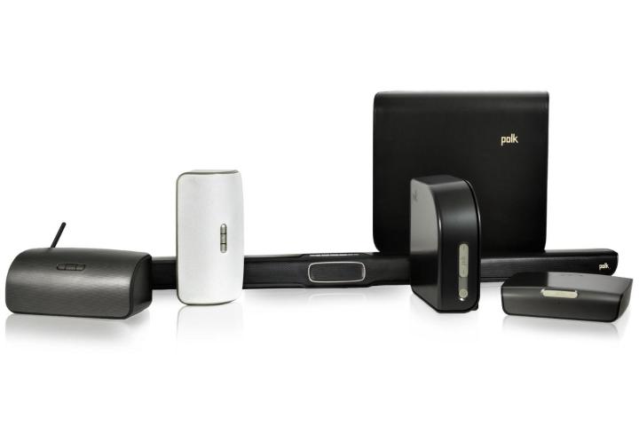 polk audios new multi room system leverages play fi nice speakers omni family white background