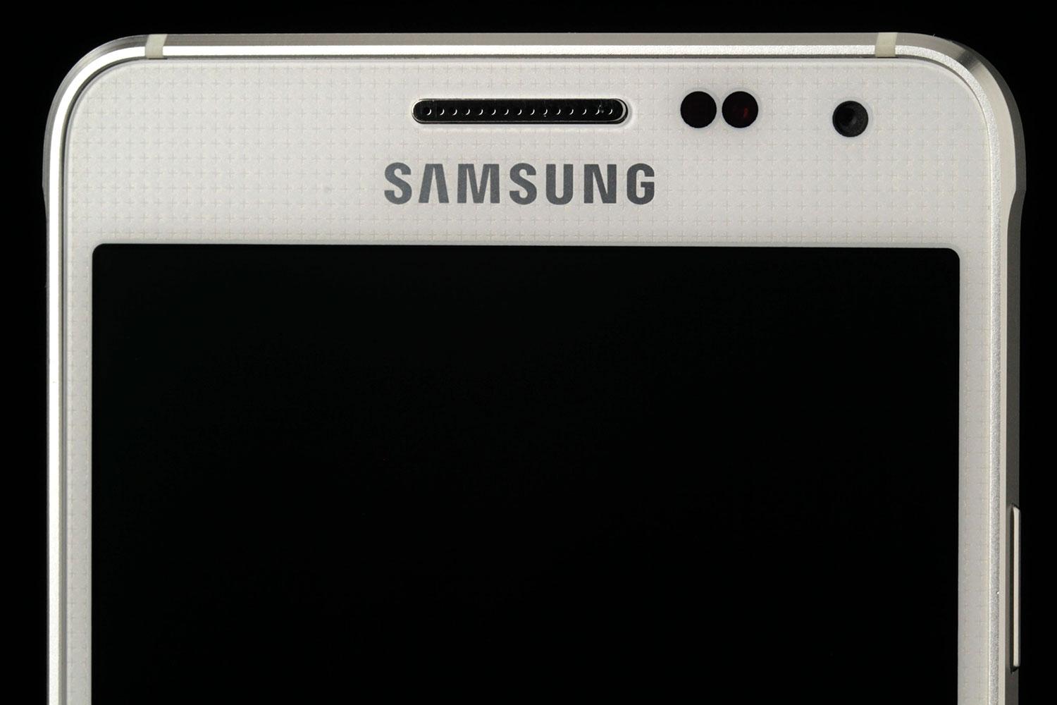Samsung Galaxy Alpha front top