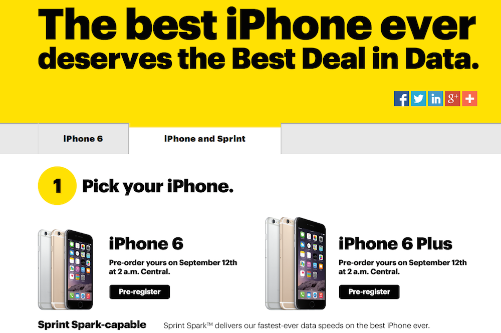 sprint iphone for life lease plan