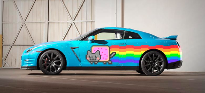 Nyan Cat GT-R