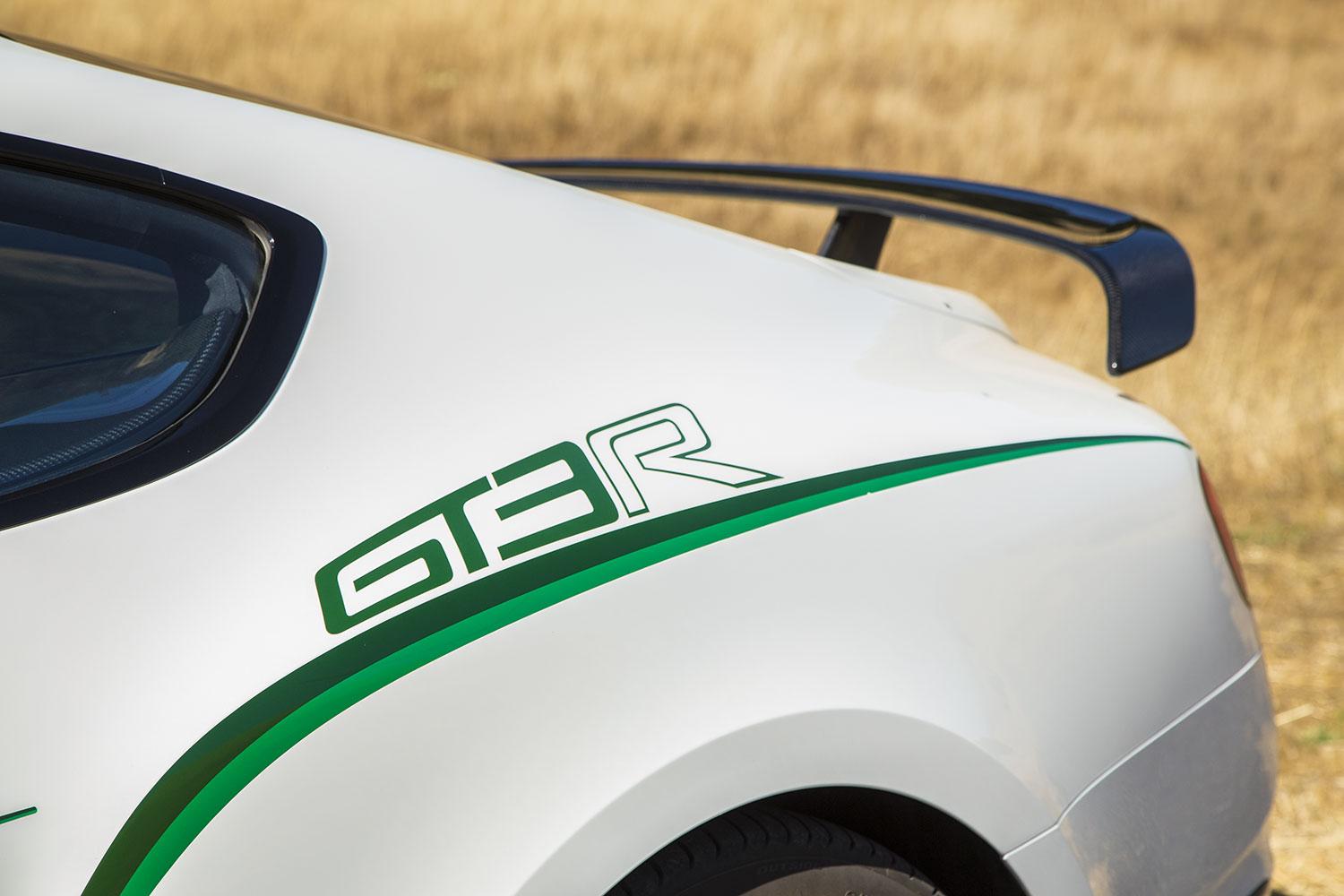 2015 Bentley Continental GT3-R tail badge