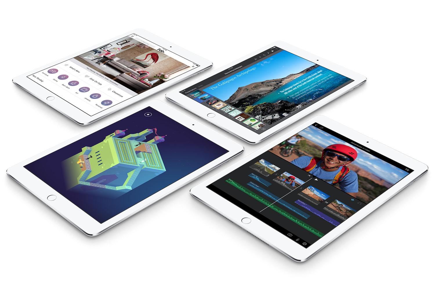 apple ipad air 2 mini 3 launch event news quartet press image