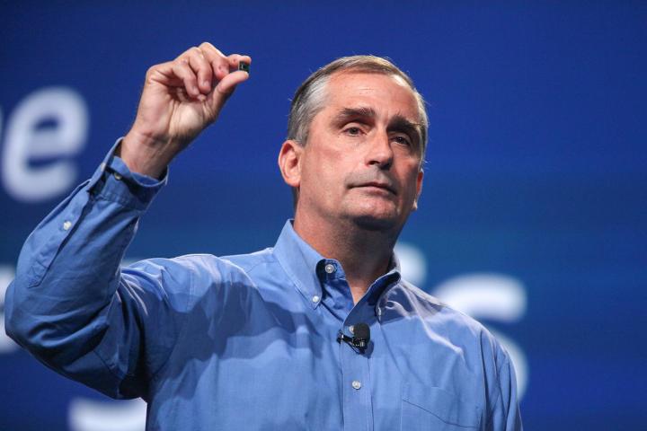 Intel CEO Brian Krzanich unveils the Quark processor