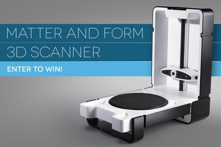 dt giveaway matter and form 3d scanner contest