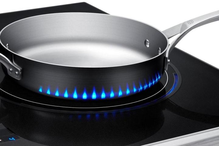 samsung chef collection slide in range virtual flame induction cooktop ne58h9970ws oven