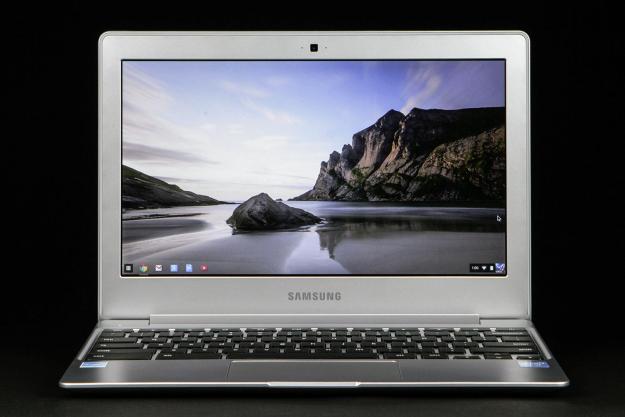 Samsung Chromebook 2 XE500C12-K01US review front screen v3