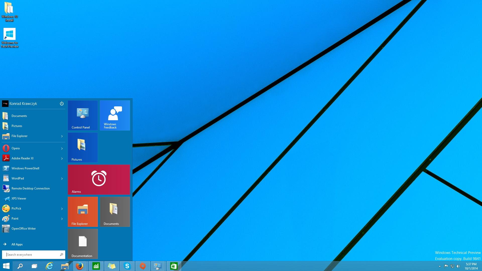 Windows 10 hands on