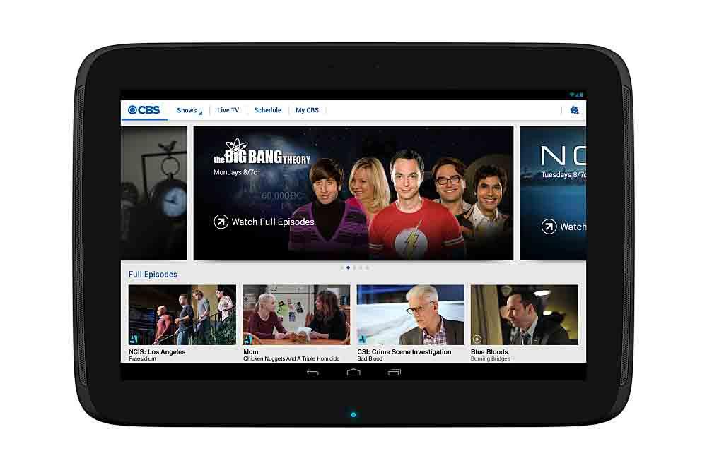 cbs jumps internet bandwagon new stand alone service access all tablet