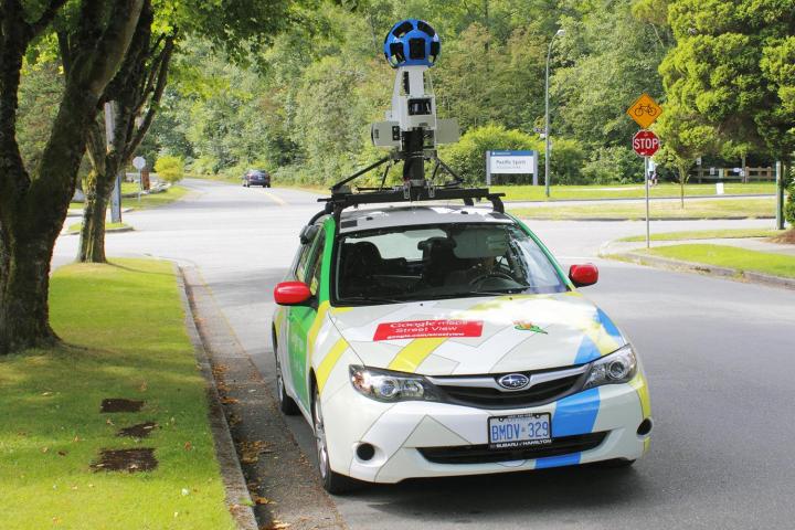 stanford research google street view cars predict zip code stats maps