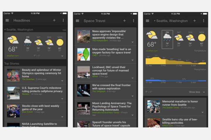 google launches free ios app for news junkies