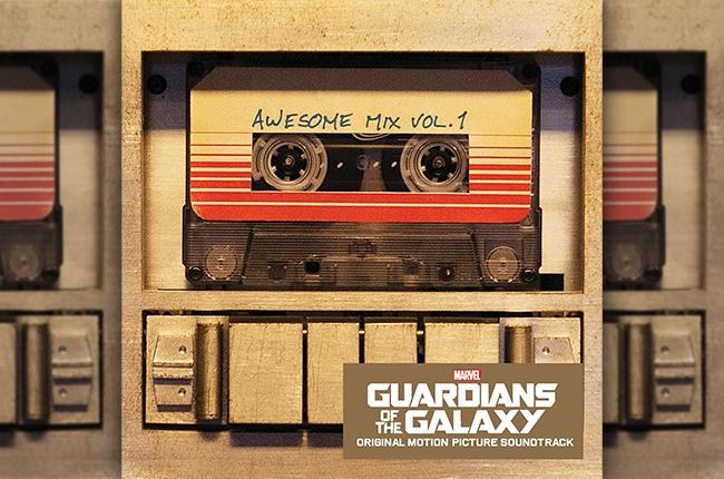 guardians of the galaxy soundtrack on cassette tape mix