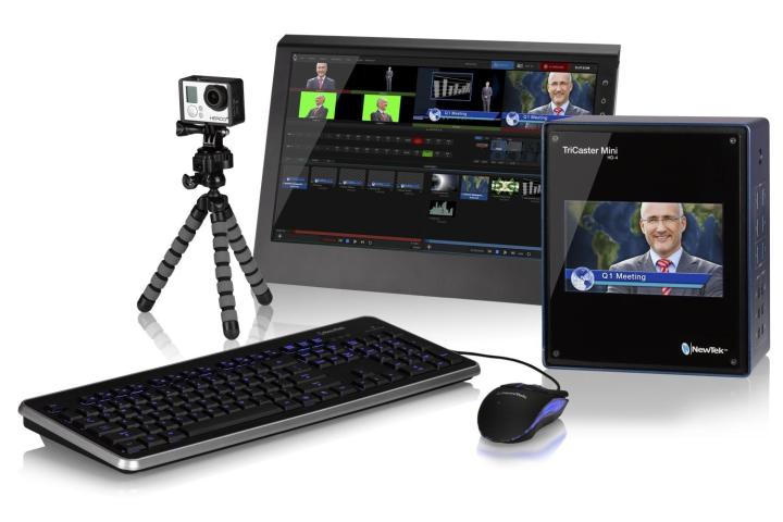 newtek democratizes video production tricaster mini one tv studio 1
