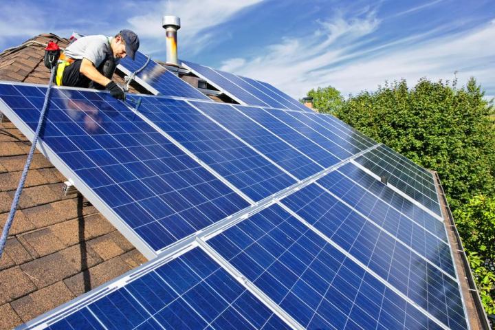 kirigami solar panel panels on roof