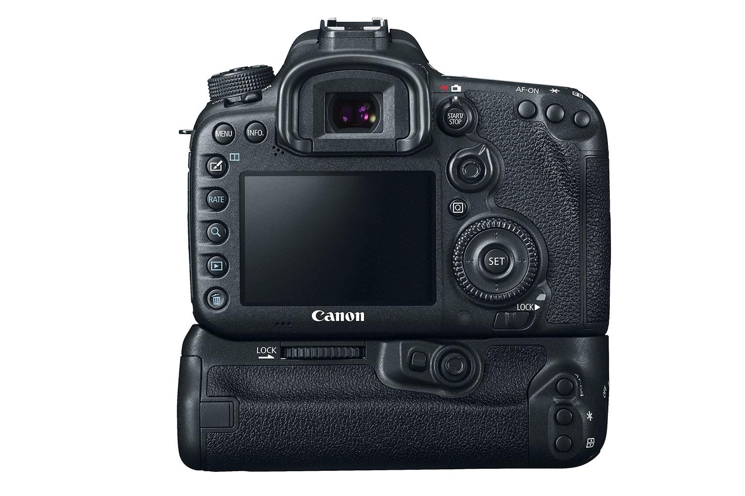 hands on review canon eos 7d mark ii battery press image