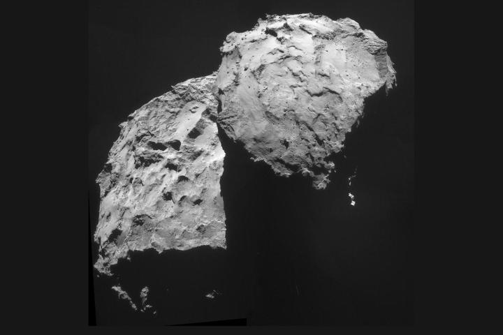 another giant step rosetta lander reaches surface comet 67p comet67p