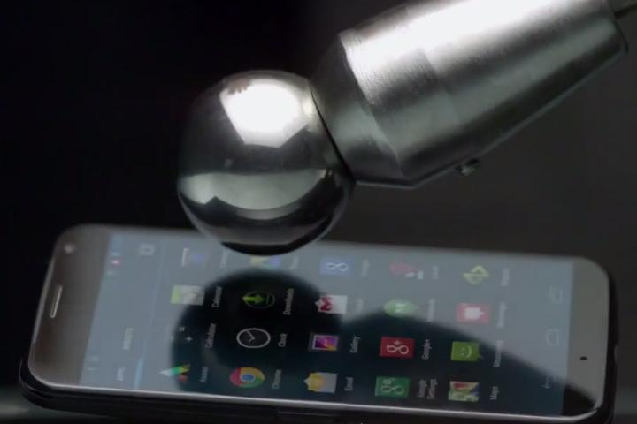 corning and mythbusters gorilla glass videos impact