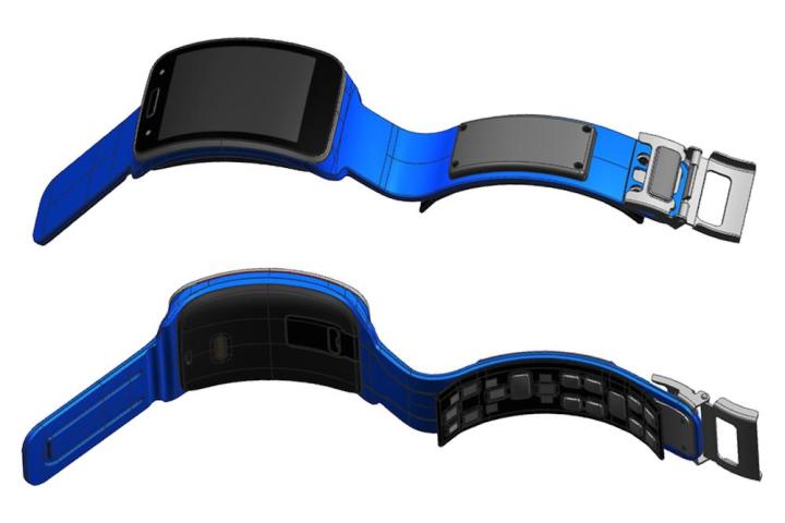 samsung simband health wristband news blue