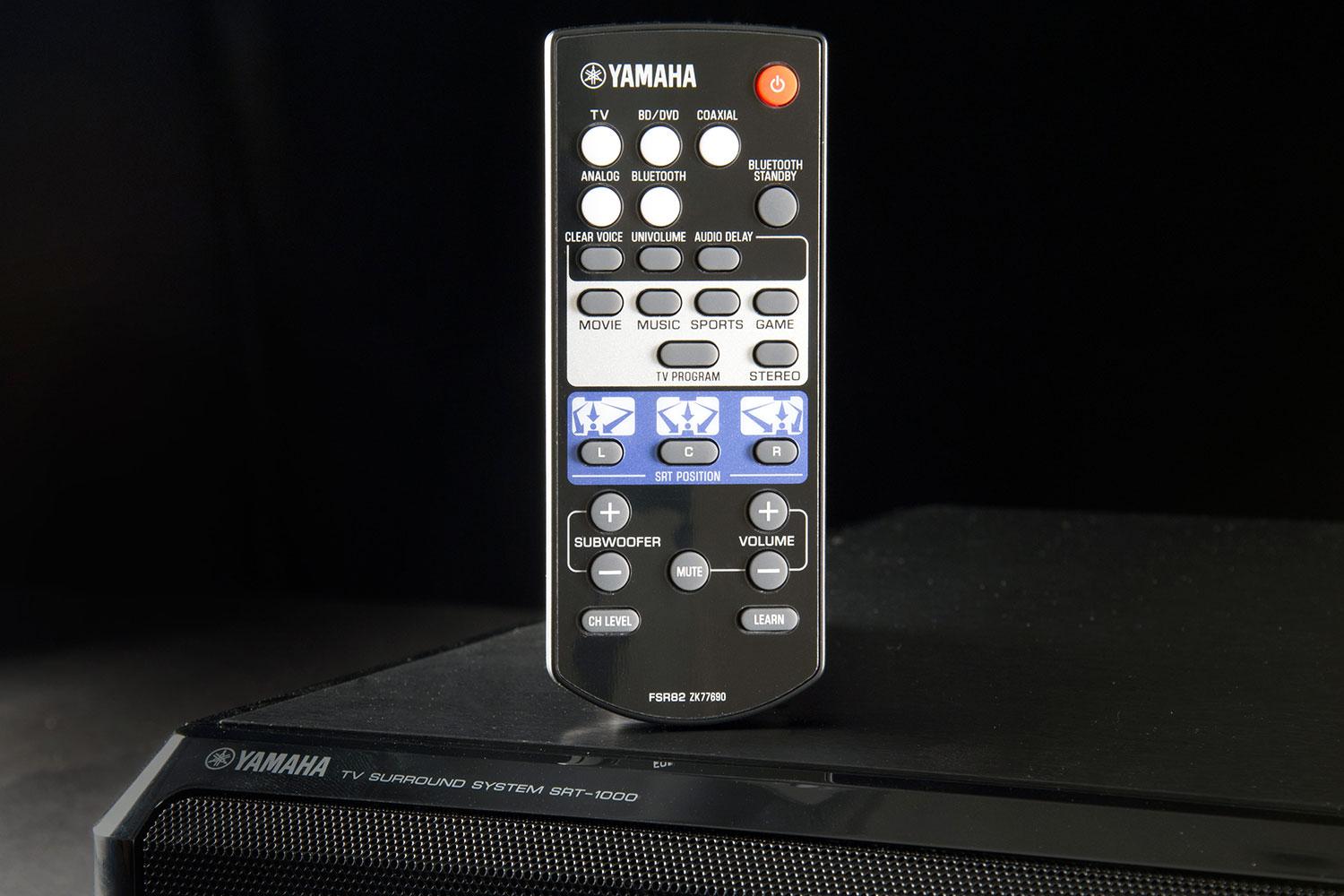 Yamaha places its convincing virtual surround tech in a pedestal