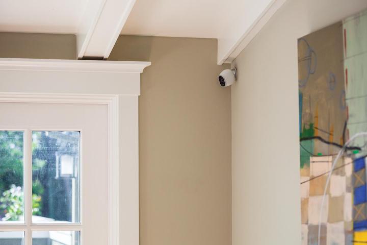 netgear arlo smart home security camera in house