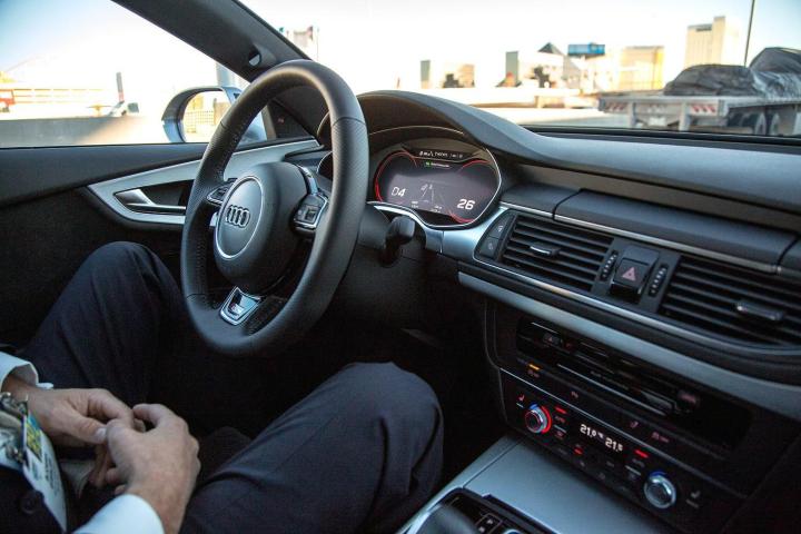 Audi's A7 autonomous car