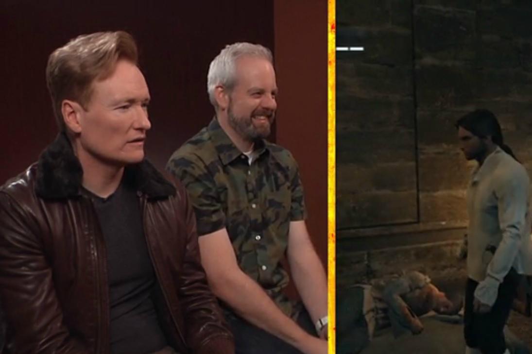 frenchmen british accents conan says thinking assassins creed unity clueless