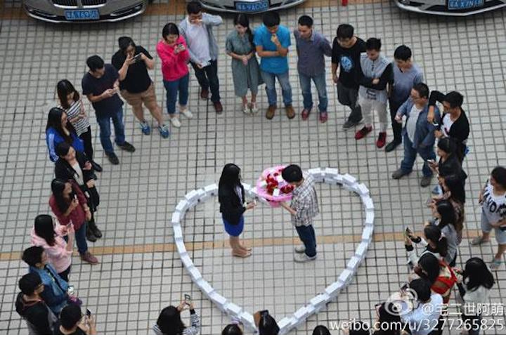 expensive iphone marriage proposal fails heart