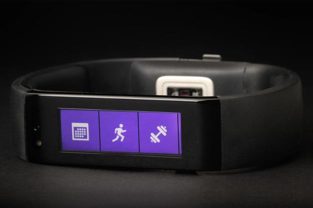 Microsoft Fitness band review front