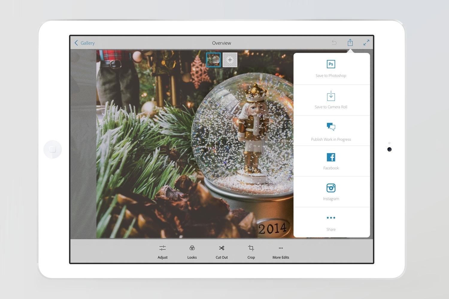 adobe updates photoshop mix ipad enhanced features faster performance sharing