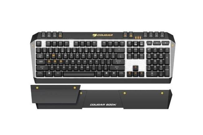 cougar unveils simple yet productive mechanical keyboard 600k