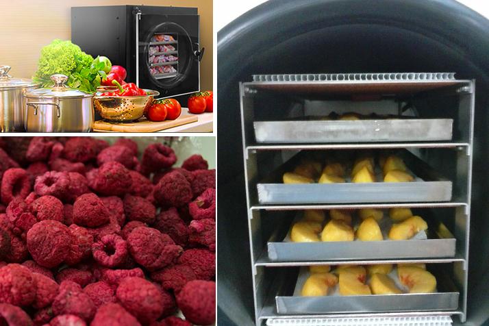 Food Lasts Longer with Harvest Right's In-Home Freeze Dryer