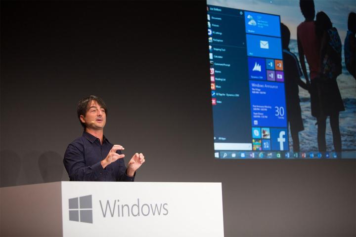 Joe Belfiore shows a sneak peek of Windows 10 Technical Preview