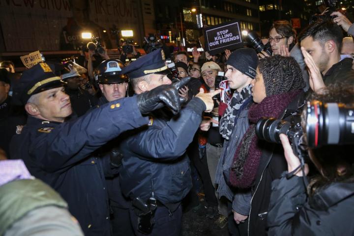 New York police Eric Garner protest