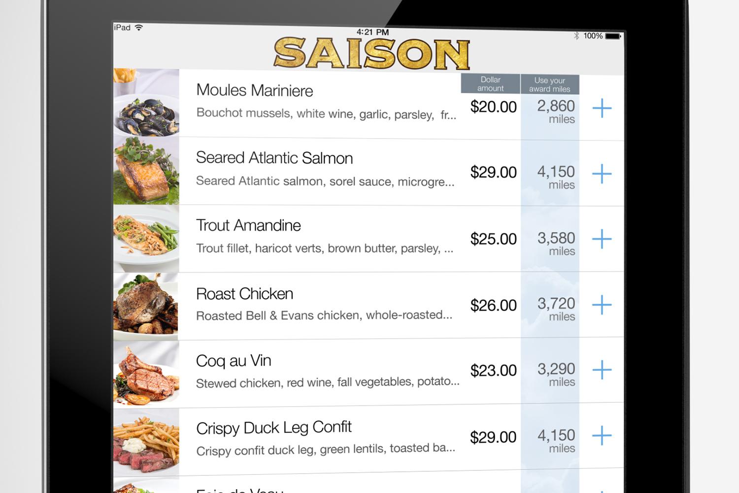 ipads are replacing waiters in airport restaurants pay by miles 02