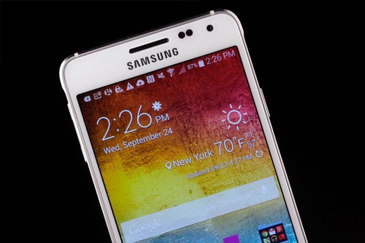 samsung loses grip on chinese market galaxy alpha front home