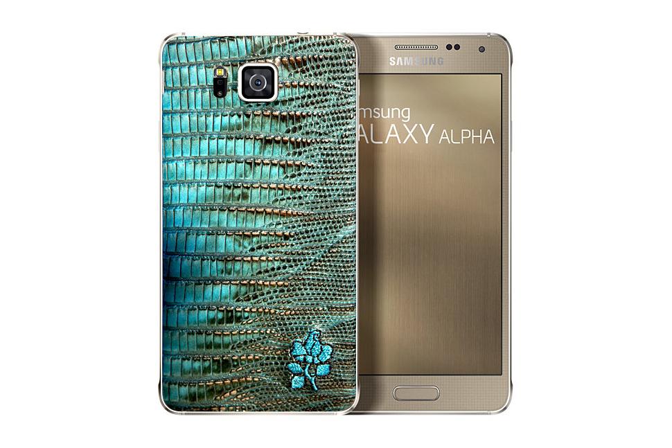 Samsung Galaxy Alpha édition limitée Free Lance Bleu