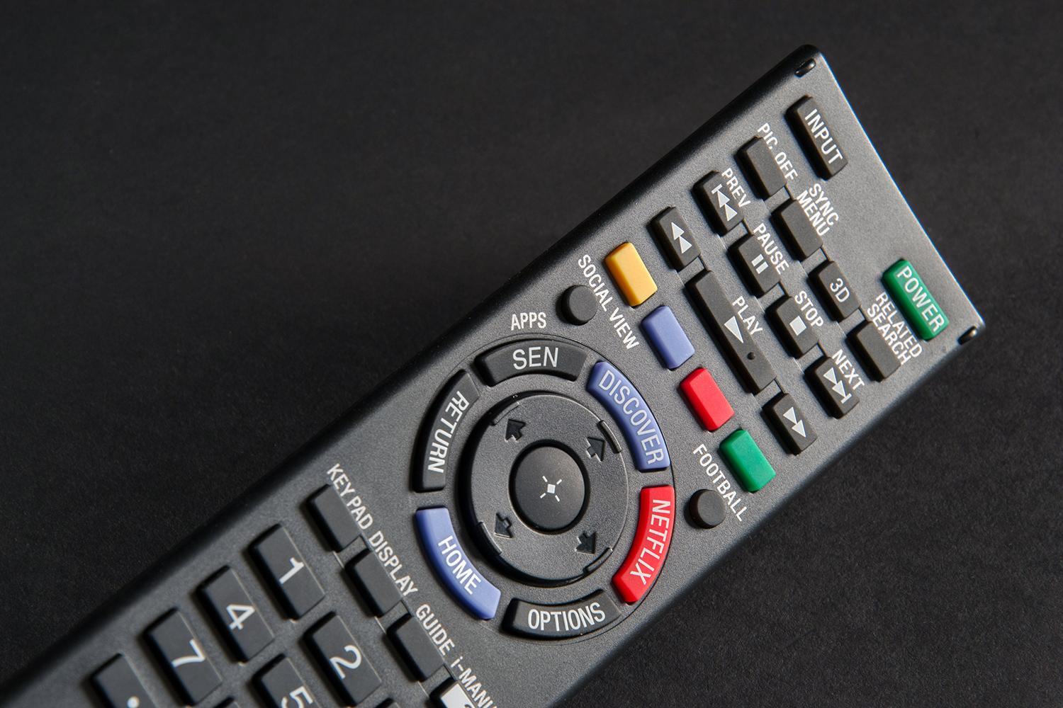 Sony XBR-65X950B review remote