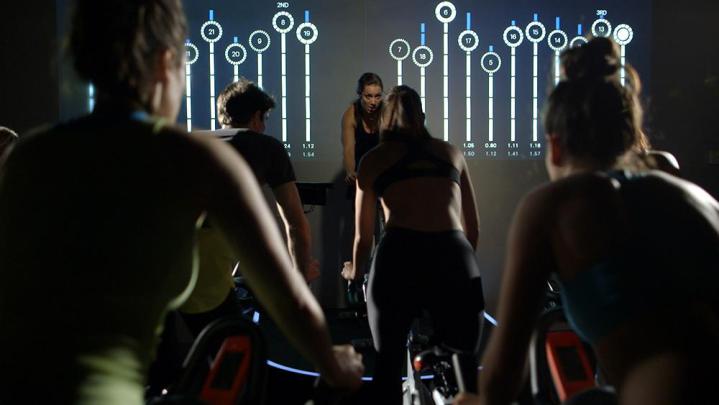 the pursuit by equinox gamifies spin class exercise thepursuit1