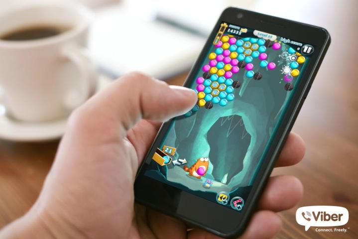 viber social games added to messaging platform pop game