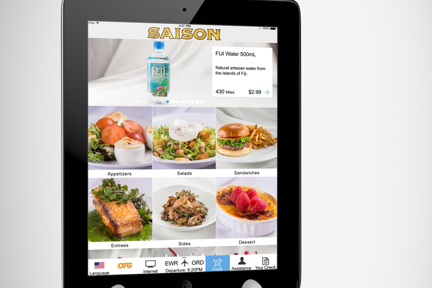 ipads are replacing waiters in airport restaurants visual menu 01